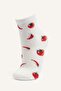 3-Piece Patterned Cotton Long Socks for Girls I5526A8Ns - 2
