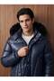 Men's Hooded Puffer Jacket - 3