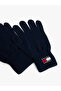 Men's Brand Logo Gloves in Navy Blue, Suitable for Daily Use - 3