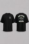 Oversize One Star Diver Unisex T-Shirt with Pocket and Back Print