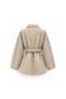 Drawstring Belted Cap Beige - 2