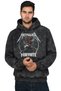 Unisex Metallica Printed Hooded Washable Sweatshirt, Oversized Rock Band Themed Retro Hoodie - 2