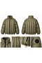 Men's Belted Inflatable Coat - 5