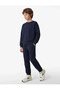 Basic Jogger School Sweatpants with Elastic Waist and Pockets - 2
