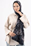 'Rosea' Patterned Bamboo Shawl, High Quality & New Season Shawl - 5