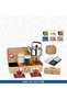 Portable Camping Tea Coffee Set with Kettle, Storage Box, Cups and Travel Accessories - 4