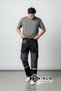 Double Color Technical Work Pants + T-Shirt Set - 4