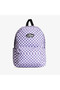Old Skool Grom Check Kids Purple Backpack