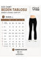 Women's Folded Waist Brown Spanish Leggings - H5989 - 8