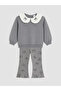 Quality Pieces from Çelebi Store: Bow Embroidered Baby Girl Set - 2