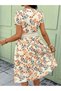 Rochie midi, mix culori - 2
