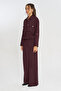 Women's Drawstring Waist Double Pocket Flowy Solid Color Jacket - 2