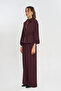Women's Zippered, Laced Waist, Flowy Solid Color Jacket - 2