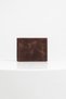 Uzy Genuine Leather Polite Men's Wallet Crazy Brown
