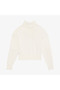 Logo Pullover Women's White Knitwear - 2
