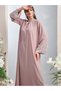 Rochie maxi, roz - L - 2