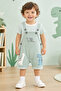 Newborn Boys Dungaree Set - 4