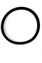 60676 Pressure Cooker Gasket Sealing Rubber Ring, Black, 22 cm - 2