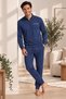 Mirano 3252 Men's Zipper Detailed Winter Sports Tracksuit Pajama Set - 2
