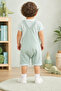 Newborn Boys Dungaree Set - 2