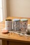 3 Piece Round Metal Decorative Box 9 cm X 14 cm / Mediterraneo - 3