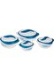Premier Parisa Thermo Container 4 Piece Set, Red, Plastic/Stainless Steel