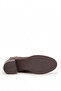 D26Kb-8200 Women's Genuine Leather Heeled Boots Brown - 4