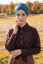 Comfortable Combed Cotton Bonnet with Belt, B-31