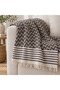 N Nevora 170X210 cm Tufted Zigzag Patterned Multi-Purpose Sofa Cover and Sofa Shawl - 3