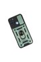 Realme C25Y Case with Pars Lens Ring Silicone - Green - 3