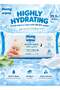 Pack of 9 Watery Baby Wet Wipes, 540 Wipes Total, 60 Wipes in Each Pack, 99.9% Water with 0.1% Aloe Vera Extract, 0% Alcohol and Parabens, pH Balanced, Made in UAE - 4