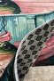 Decorative Digital Printed Set of 2 Bath Mat Non-Slip Base Toilet Set - 5