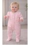 Baby Girl Romper with Lace and Ruffle Detail, Snap Fasteners, Long Sleeve Romper-13758- - 4