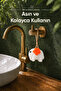 Orange Floral Elephant Shaped Solid Soap 8X10 cm Hangable Decorative Bath Hand Soap - 2