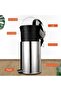 Stainless Steel Pedal Dustbin with Removable Inner Bucket | Trash Can Round Shape Dustbin for Bathroom, Home, Kitchen, washrooms, Room and Office (5.0 ltr) - 5