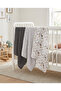 75 X 75 cm 3-Piece Printed Luminous Double Layered 100% Cotton Muslin Cover - Blanket - Swaddle - 3
