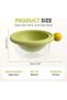 وعاء غسيل الفواكه مع مصفاة، حاوية مصفاة فواكه لطيفة، سلة تصريف متعددة الاستخدامات - 2