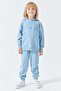 Boy's embossed print 2-piece set
