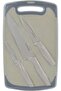 CUTTING BOARD WITH KNIFE SET - CREAM - 8
