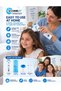 V-COMB A1 Rechargeable Chemical-Free Head Lice and Egg Removal Device with Battery-Powered Vacuum Extraction, Fine-Tooth Combing Head, Transparent Capture Chamber, Hygienic Capture Filter and Hands-Fr