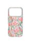 Clear case magsafe iphone 17 pro tulip bloom phone case