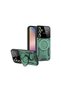 Samsung Galaxy S24 Fe Case Joy Lens Cover with Stand - Dark Green