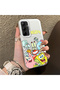 Samsung Galaxy A35 Compatible Childlike Cartoon Case, Undersea Character Group Creative Flat Print