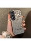 Tecno Camon 40 Compatible Gray Leopard Pattern Phone Case, Star English Art Print
