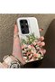 Samsung Galaxy S24 Ultra Compatible Pink Rose Flower Sea Phone Case, Floral Art Print