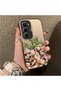 Infinix Hot 60 Pro Compatible Pink Rose Flower Sea Phone Case, Floral Drawing Art Print