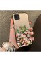 Realme C20/C20A Compatible Pink Rose Flower Sea Phone Case, Floral Drawing Art Print