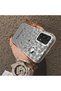 Samsung Galaxy A73 Compatible Gray Leopard Pattern Phone Case, Star English Art Print - 2