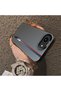 iPhone 17E Compatible Speed Racing Style Case, Red Blue Vertical Stripe Racing English Motif - 2