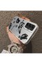 Samsung Galaxy A25 Compatible Plain Feel Case, Line Butterfly Daisy English Slogan Pattern - 2